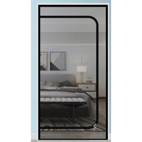    Mačja mreža proti komarjem, mrežasta vrata, odporna na praske, z zadrgo