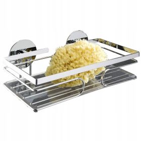   Kopalniški regal z samolepilnimi podložkami TurboFix - krom - WENKO