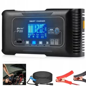   Optimized Name: Inteligentni Avtomobilski Polnilnik za Akumulator 12V 24V 20A

Optimized Description: 
Inteligentni avtomobilski polnilnik za akumulator je idealna rešitev za učinkovito polnjenje vaše