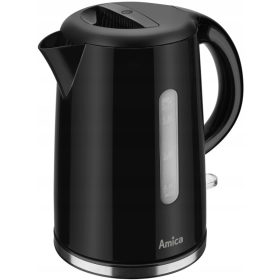   Električni grelnik vode Amica KF1002 1,7L 2200W Strix EasyOpen Črna