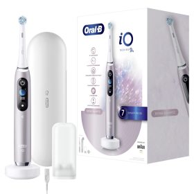   Električna zobna ščetka Oral-B iO 9 Rose Quartz s funkcijo magnetnega delovanja je vrhunski izdelek za popolno ustno higieno. Ta inovativna ščetka v roza barvi je opremljena z najnovejšo tehnologijo, 