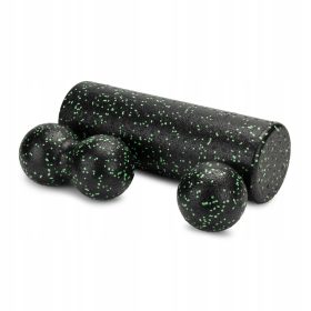 TREXO TRX-MST045 masažni set velika črna/rumena L EPP pena