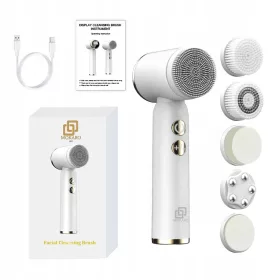   SONIČNA ČISTILNA KRPICA ZA OBRAZ ELEKTRIČNA za vse tipe kože 6v1 MOKARO