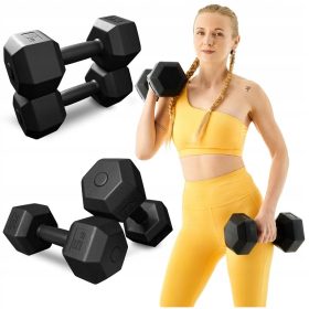    Dumbbells, uteži, komplet za fitnes vaje, 2x6kg, Trex Sport