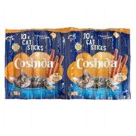 Coshida mačje palčke s perutnino in jetri, 10 kosov