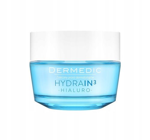 Dermedic Hydrain3 Hialuro - Ultravlažilna Krema-Gel za Obraz, 50ml