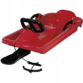   AlpenDrive Red Bob Slide za otroke s plastično ploščo 93 cm