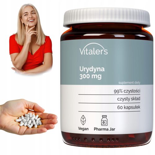 Vitaler's Uridin 300 mg - 60 kapsul za izboljšanje možganske funkcije in spomina