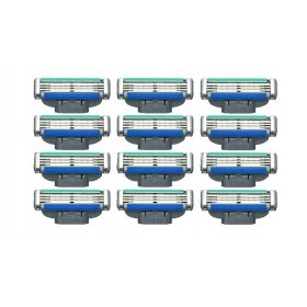 Vložki za britvico Gillette Mach 3 Turbo, 12 kosov, sivi