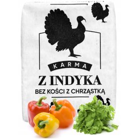   ZAMRZNJENO MESO ZA PSE PURAN BREZ KOSTI INDYCZE BARF HRANA PURAN