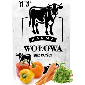   NARAVNA MESNA HRANA ZA PSE 10 KG BREZ KOSTI GOVEDINA BARF HRANA SVEŽA