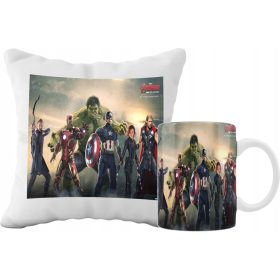   AVENGERS FILMSKI SET KUBA IN VZGLAVNIK - POPOLNO DARILNO IDEJO ZA OBOŽEVALCE Z ORIGINALNIMI VZORCI