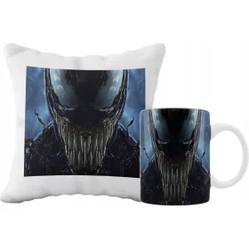   VENOM MOVIE FAN GIFT SET WITH MUGS AND CUSHIONS FEATURING VARIOUS GRAPHICS
