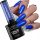 CLARESA MODERNO DISCO 6 BLUE BEAT HIBRIDNI LAK ZA NOHTE KOBALTNO MODER