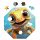  Lesena sestavljanka Milliwood - Hi, I'm little - Theo Turtle 29x29 - 46 kosov.