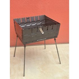  Mangal kovček za žar za 6 šamponov. Karbonski zložljivi