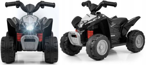 Milly Mally Električno štirikolesno vozilo Honda ATV črne barve
