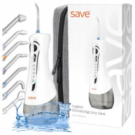   DENTAL IZPIRALEC ZOB BREZŽIČNI PROFESIONALNI 8 ŠOB 6 NAČINOV POTOVALNI KOVČEK