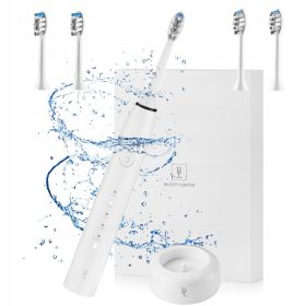   Slovenian Name: Sonična zobna ščetka BELA 5 NAČINOV 4 KONICE IPX7 84000 r/min

SEO-Optimized Description:
Sonična zobna ščetka DenticSonic White Beauty Limited® je zanesljivo orodje za vsakodnev