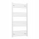 Okrasni lestveni vodni kopalniški radiator 60x120 cm bel radiator