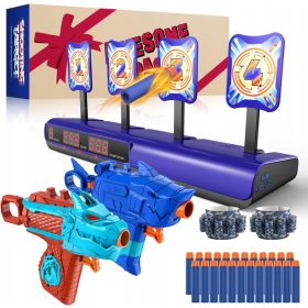 Nerf Strzelalnica z Električno Tarčo in 2 Pištolami