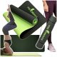 Yoga Mat for Exercise Pretorians 183 cm x 61 cm Green