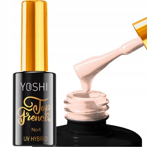YOSHI TOP SLOVENSKI NO WIPE HYBRID TOP MLEČNI NUDE 04 10 ml