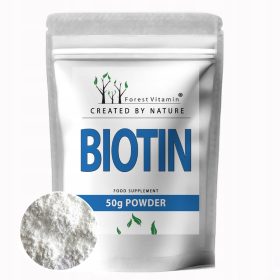   100% Čista Biotin v Prahu - Forest Vitamin® za Zdravo Kožo, Lase in Nohte