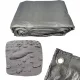 Vodoodporna srebrna ponjava 10 x 12 m z UV zaščito, 120 g/m²