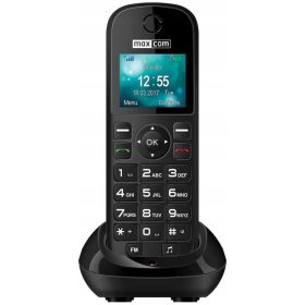   MAXCOM Comfort MM35D SE Stacionarni Telefon s Polnilno Postajo in Velikimi Ključi