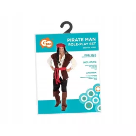    Gusarski kostum za odrasle Piratska gusarska zabava, karneval za noč čarovnic