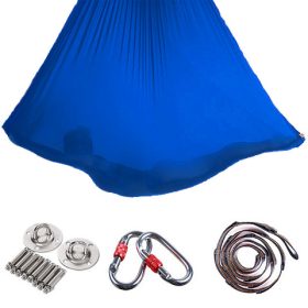   Viseča mreža za jogo, zračni akrobatski šal | 6 m | modra