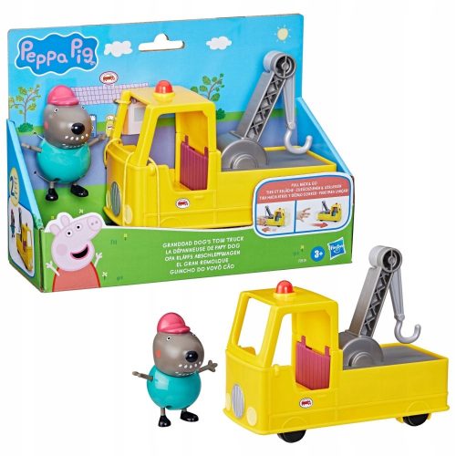 Hasbro Peppa Pig tovornjak dedka psa z vlečno kljuko F9519