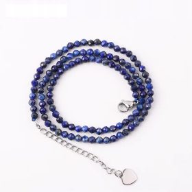 Naravni kamniti choker ogrlica Lapis Lazuli