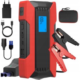   POWERBANK ZA AVTOMOBIL 1500A Z ZASLONOM LED - PRENOSNI ZAGON V SILI USB