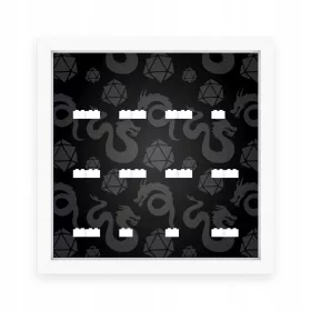   Okvir za zbiranje Lego Minifigure 71047 Serija Dungeons & Dragons 27 cm