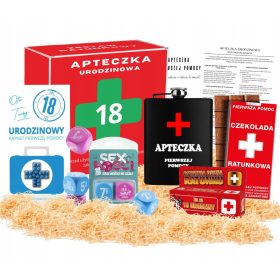   Birthday Gift Set for 18th Birthday for Boys! ESSENTIAL BIRTHDAY FIRST AID KIT