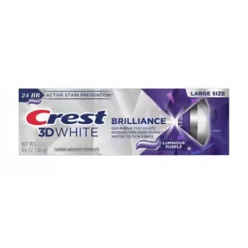   CREST 3D WHITE Brilliance Luminous Purple 130 gramov zobna pasta