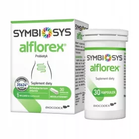   Probiotik Symbiosys Alflorex 30 kapsul - podpora črevesni mikroflori in prebavnemu ugodju