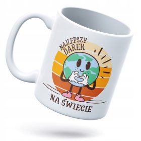   Kakovostna skodelica za Darka s trajnim tiskom fotografije, bela