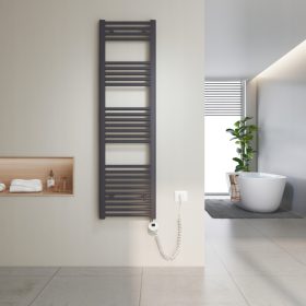   Električni grelnik brisač Heilmetz 140x40 cm antracit (500 W, za 6 m²)