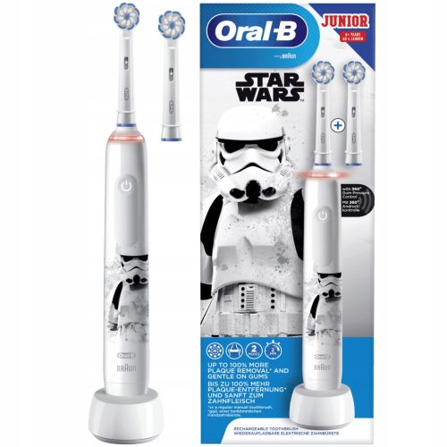 Oral-B Junior Star Wars Električna Zobna Ščetka za Otroke