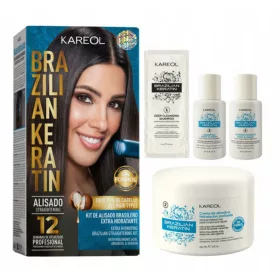 Keratin Kareol Zestaw za Ravnanje Las