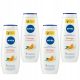  NIVEA POMARANČA & AVOKADO OIL Ženski negovalni gel za prhanje 500 ml x4