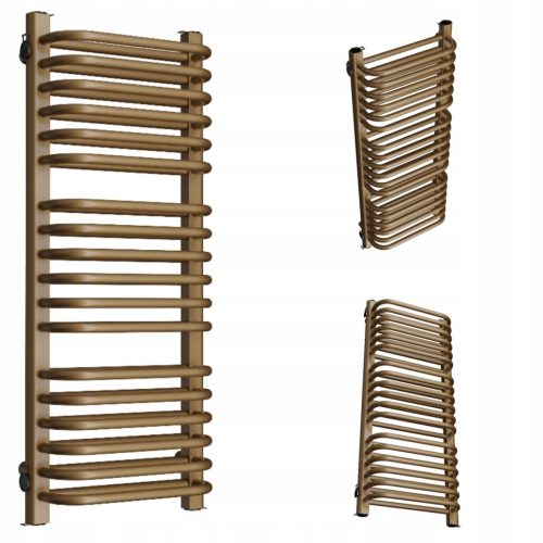 VERTIKALNI KOPALNIŠKI RADIATOR DOUBLE 940/500 ANTIQUE DARK