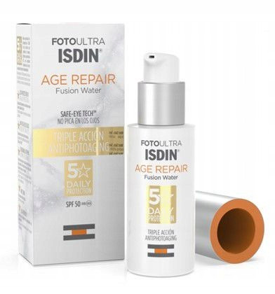 ISDIN Fotoultra Age Repair Krema za Obraz SPF 50 - Trojna Zaščita Pred Staranjem