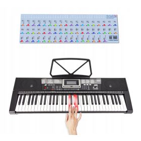 Klavir Orgle Učne igre z NAKLEJKAMI in OSVETLJENIMI tipkami