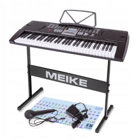   Organska klaviatura MK-2106 z mikrofonom, stojalom in naklejkami
