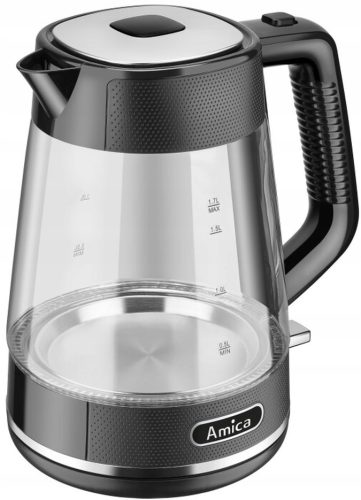  Amica KF 4050G kuhalnik vode 2200 W 1,7 l črn