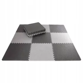 PUZZLE MATA IZ PENE ZA VADBO GYM 180x180CM 9 KOSOV FT57